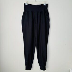 Old Navy Active Powersoft High Rise Jogger Go Dry Womens M Tall Long Black Pocke
